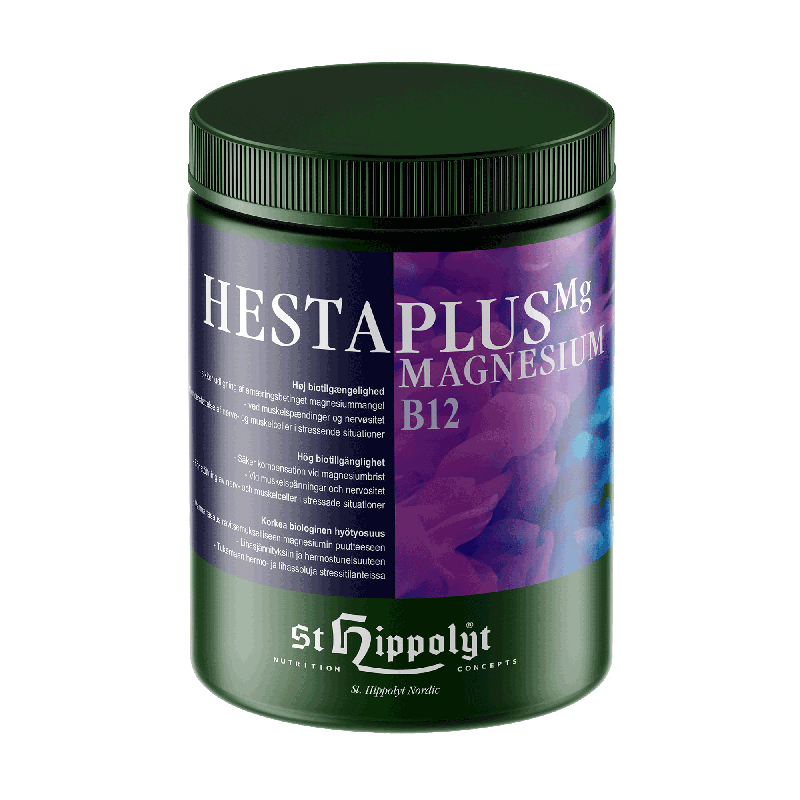 Hestaplus ➡ Effektiv udligning af magnesiummangel, 5g /100kg hest